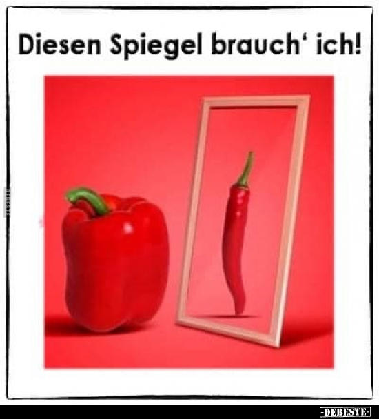 Diesen Spiegel brauch" ich!.. - Lustige Bilder | DEBESTE.de