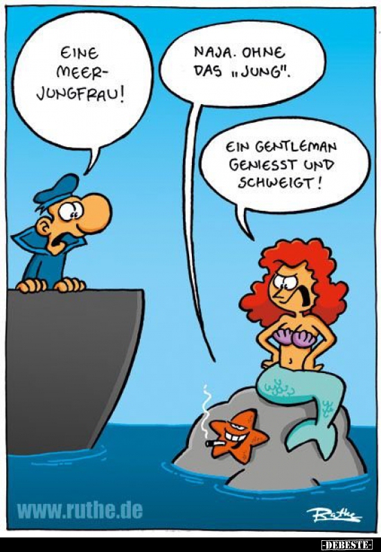 Eine Meerjungfrau!.. - Lustige Bilder | DEBESTE.de