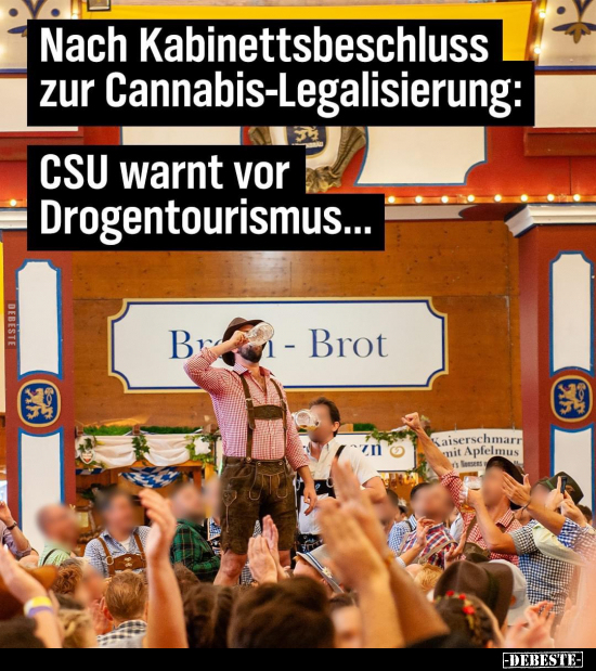 Nach Kabinettsbeschluss zur Cannabis-Legalisierung:.. - Lustige Bilder | DEBESTE.de
