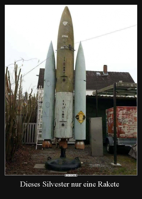 Dieses Silvester nur eine Rakete.. | Lustige Bilder, Sprüche, Witze