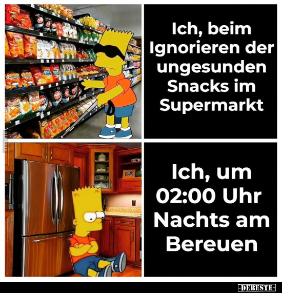 Ich, beim Ignorieren der ungesunden Snacks im Supermarkt.. - Lustige Bilder | DEBESTE.de