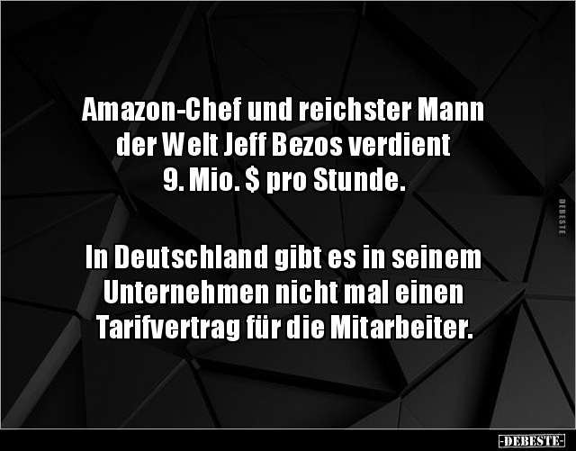 Amazon-Chef und reichster Mann der Welt Jeff Bezos.. - Lustige Bilder | DEBESTE.de