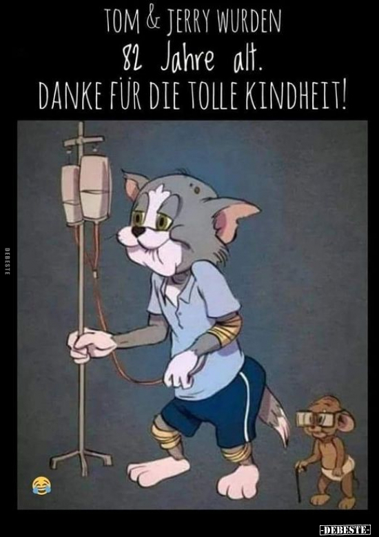 Tom & Jerry wurden 82 Jahre alt. Danke für die tolle.. - Lustige Bilder | DEBESTE.de