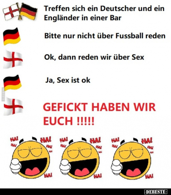 Treffen sich ein Deutscher und ein Engländer in einer Bar.. - Lustige Bilder | DEBESTE.de