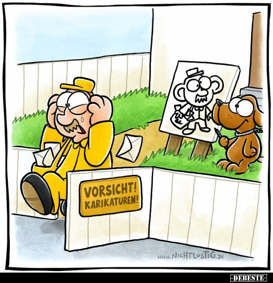 Vorsicht! Karikaturen!.. - Lustige Bilder | DEBESTE.de