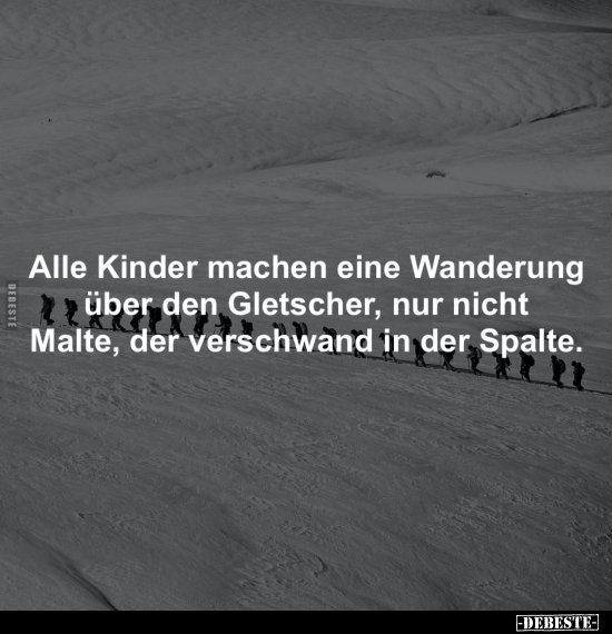 Alle Kinder machen eine Wanderung.. - Lustige Bilder | DEBESTE.de