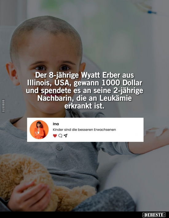 Der 8-jährige Wyatt Erber aus Illinois, USA, gewann.. - Lustige Bilder | DEBESTE.de
