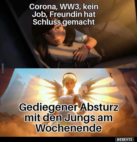 Corona, WW3, kein Job, Freundin hat Schluss.. - Lustige Bilder | DEBESTE.de