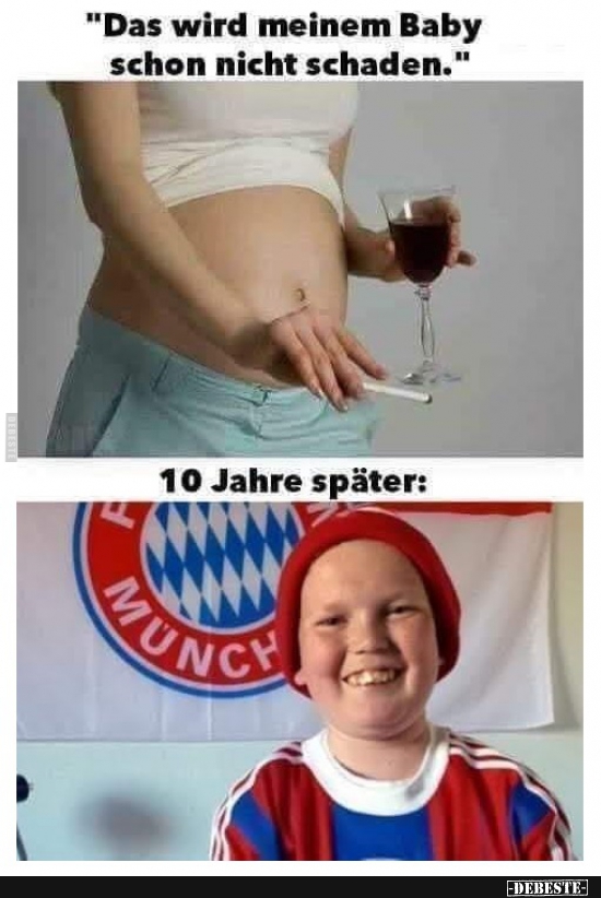 Das wird meinem Baby schon nicht schaden.. - Lustige Bilder | DEBESTE.de