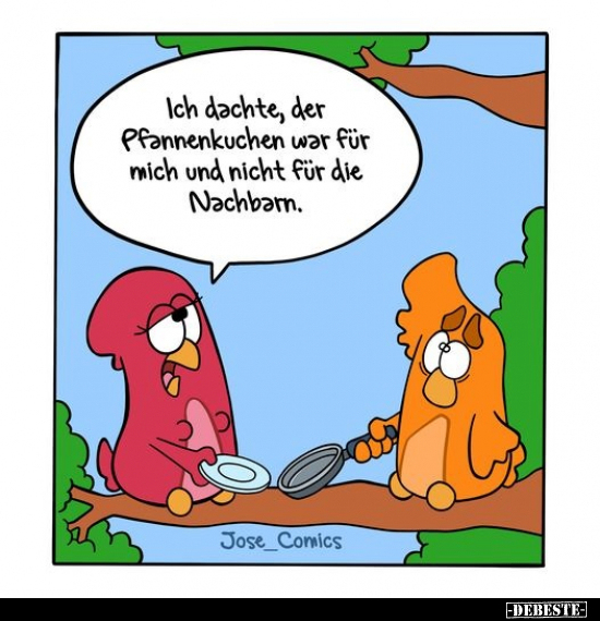 Ich dachte, der Pfannenkuchen war für mich und nicht.. - Lustige Bilder | DEBESTE.de