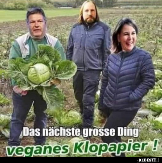 Das nächste grosse Ding - veganes Klopapier!.. - Lustige Bilder | DEBESTE.de