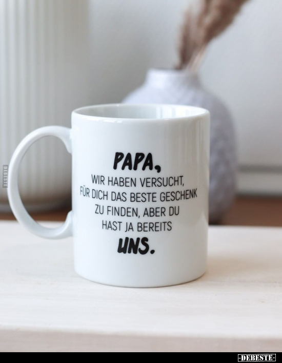 Papa, wir haben versucht für dich das beste Geschenk zu.. - Lustige Bilder | DEBESTE.de