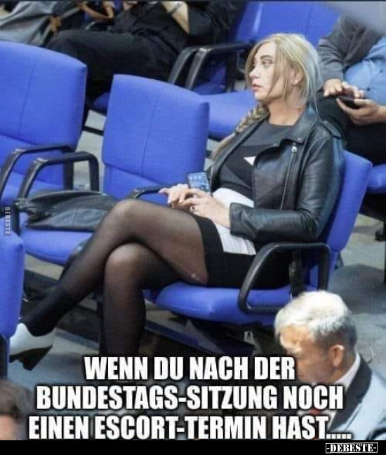 Wenn du nach der Bundestags-Sitzung.. - Lustige Bilder | DEBESTE.de