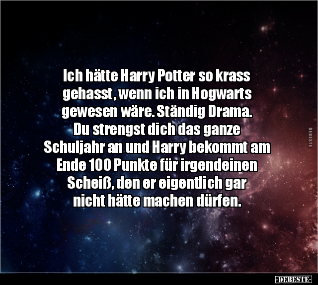 Ich hätte Harry Potter so krass gehasst, wenn ich in.. - Lustige Bilder | DEBESTE.de