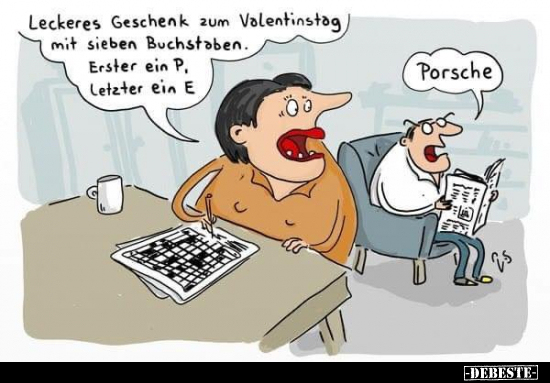 Leckeres Geschenk zum Valentinstag mit sieben Buchstaben... - Lustige Bilder | DEBESTE.de