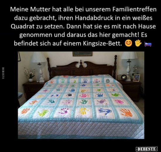 Meine Mutter hat alle bei unserem Familientreffen.. - Lustige Bilder | DEBESTE.de