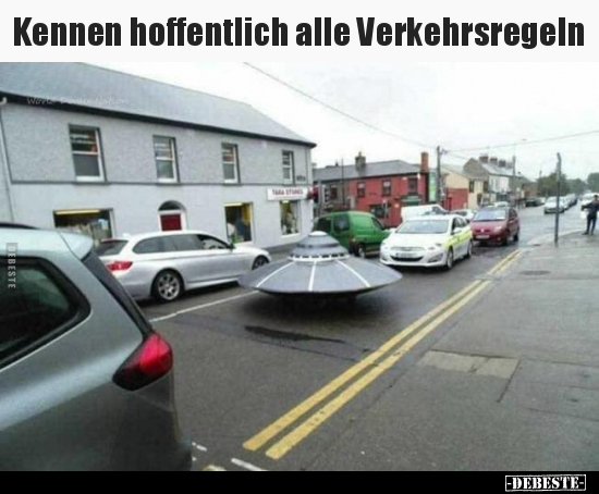Kennen hoffentlich alle Verkehrsregeln.. - Lustige Bilder | DEBESTE.de