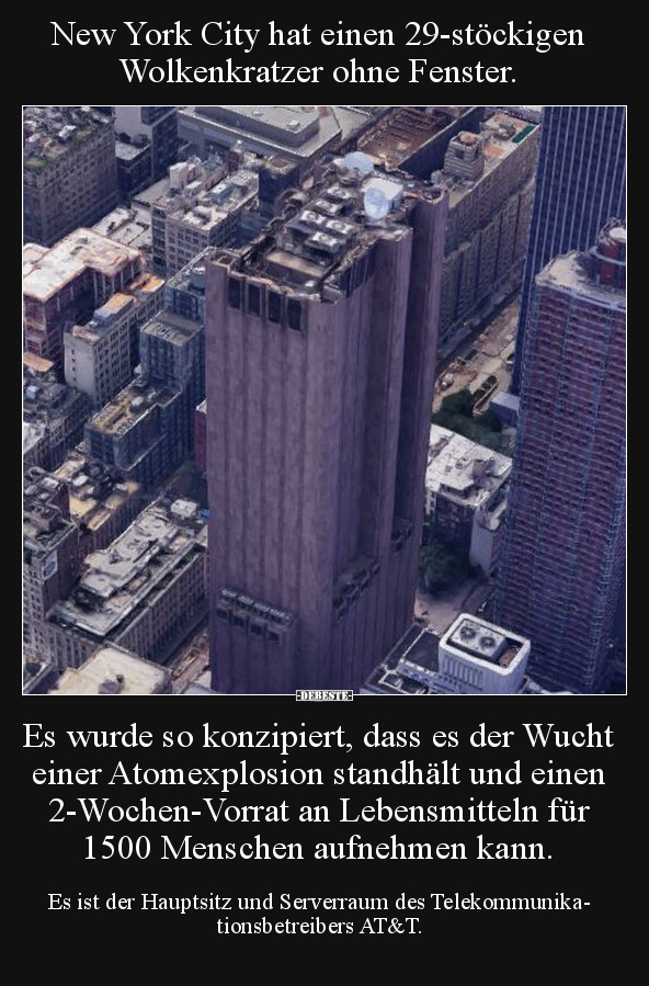 New York City hat einen 29-stöckigen Wolkenkratzer ohne.. - Lustige Bilder | DEBESTE.de
