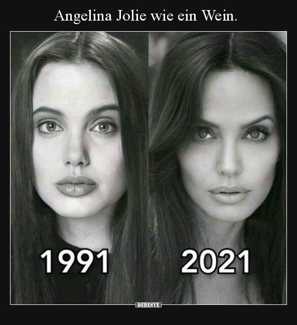 Angelina Jolie wie ein Wein... - Lustige Bilder | DEBESTE.de