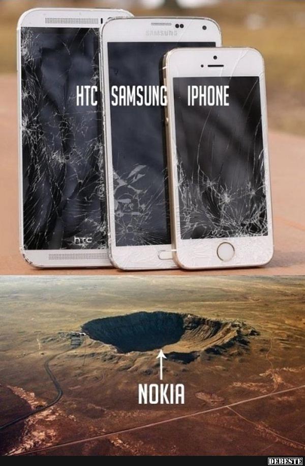 Nokia vs. Smartphones.. - Lustige Bilder | DEBESTE.de