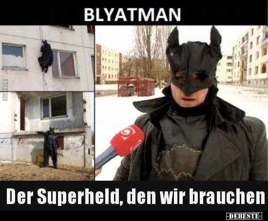 Der Superheld, den wir brauchen.. - Lustige Bilder | DEBESTE.de