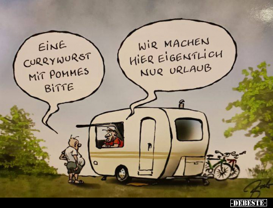 Eine Currywurst mit Pommes, bitte.. - Lustige Bilder | DEBESTE.de