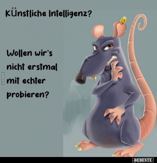 Künstliche Intelligenz?.. - Lustige Bilder | DEBESTE.de