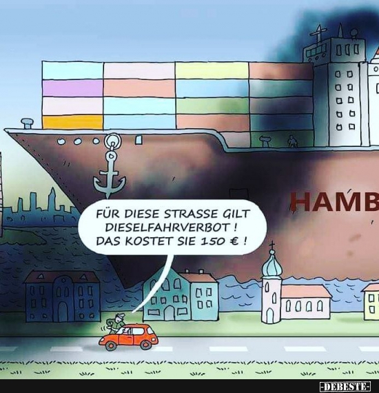 Für diese Straße gilt Dieselfahrverbot! - Lustige Bilder | DEBESTE.de