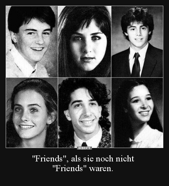 "Friends", als sie noch nicht "Friends" waren... - Lustige Bilder | DEBESTE.de