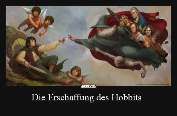 Die Erschaffung des Hobbits.. - Lustige Bilder | DEBESTE.de