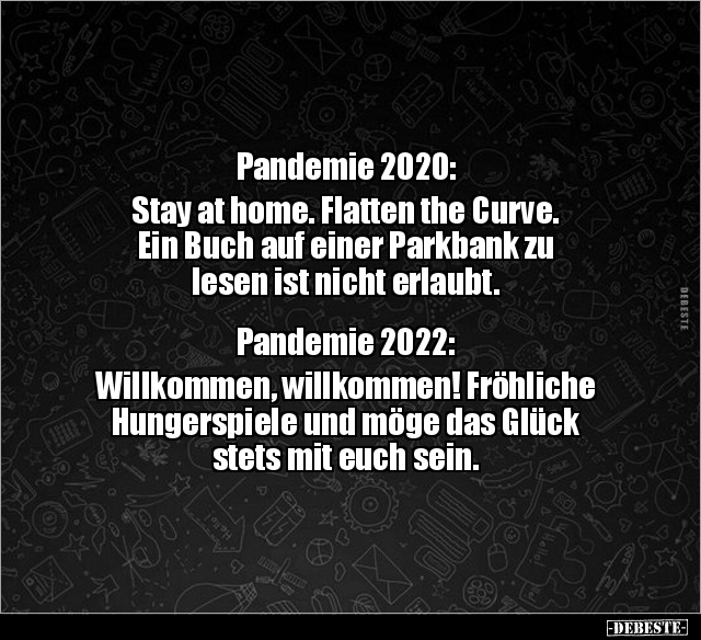 Pandemie 2020: Stay at home. Flatten the Curve... - Lustige Bilder | DEBESTE.de