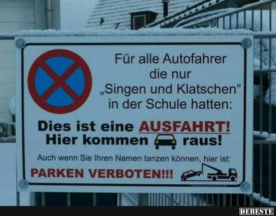 Für alle Autofahrer, die nur 'Singen und Klatschen'.. - Lustige Bilder | DEBESTE.de