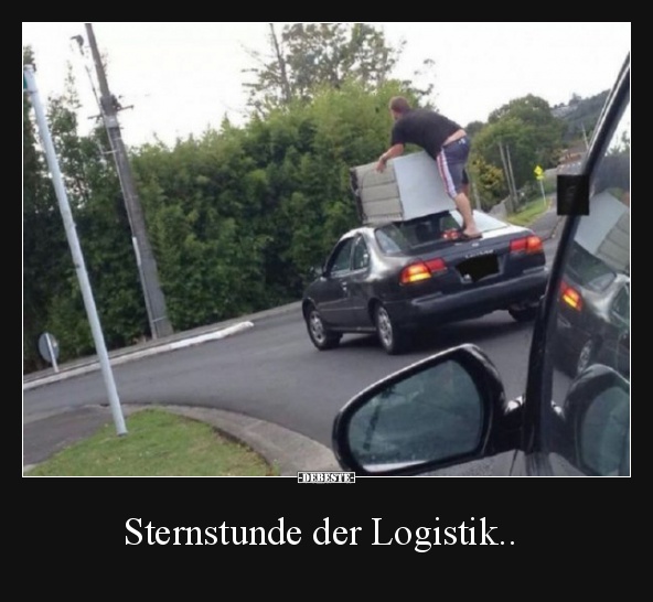 Sternstunde der Logistik.. - Lustige Bilder | DEBESTE.de