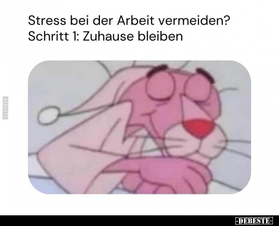 Stress bei der Arbeit vermeiden?.. - Lustige Bilder | DEBESTE.de