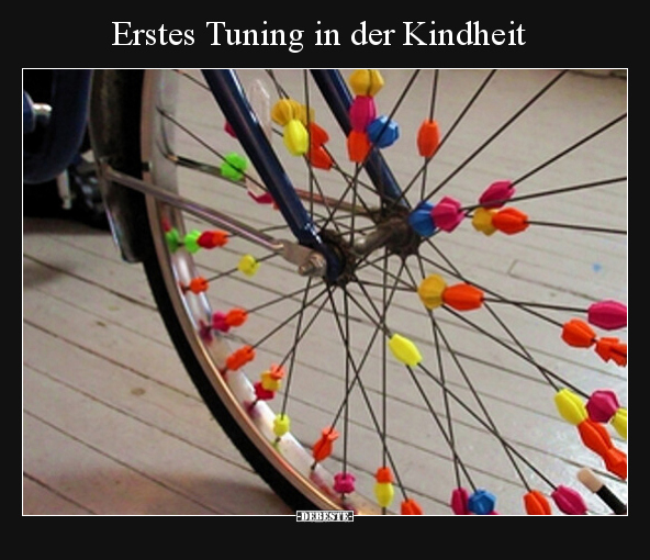 Erstes Tuning in der Kindheit.. - Lustige Bilder | DEBESTE.de