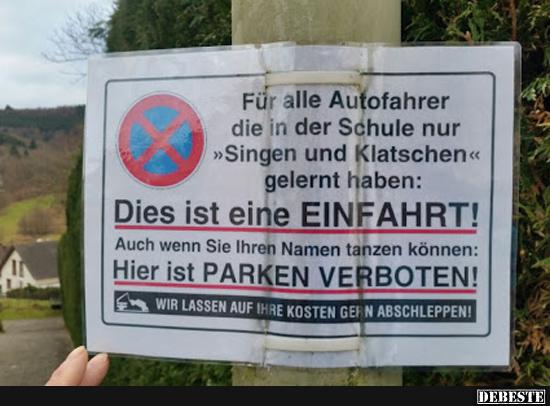 Für alle Autofahrer die in der Schule nur.. - Lustige Bilder | DEBESTE.de