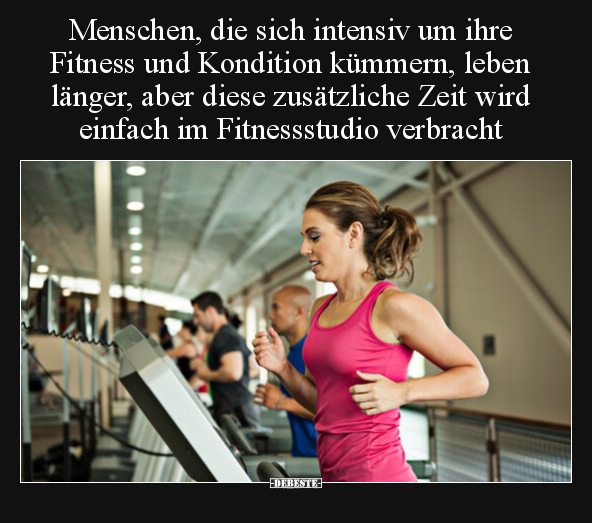 Menschen, die sich intensiv um ihre Fitness und Kondition.. - Lustige Bilder | DEBESTE.de