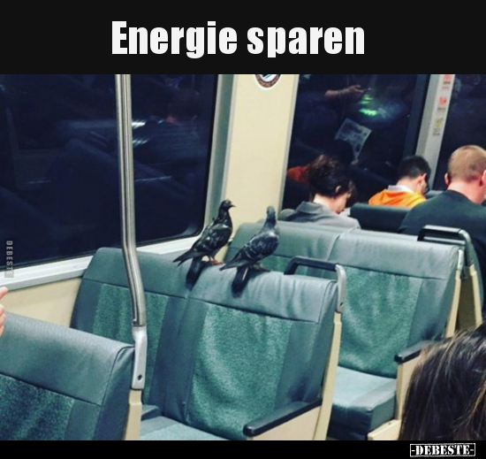 Energie sparen.. - Lustige Bilder | DEBESTE.de
