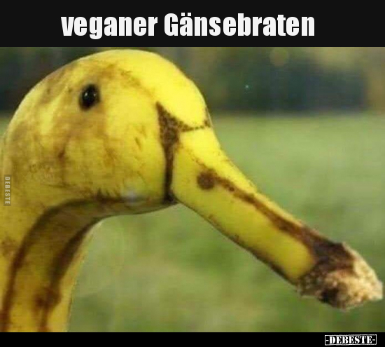 Veganer Gänsebraten.. - Lustige Bilder | DEBESTE.de