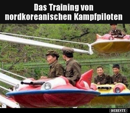 Das Training von nordkoreanischen Kampfpiloten.. - Lustige Bilder | DEBESTE.de