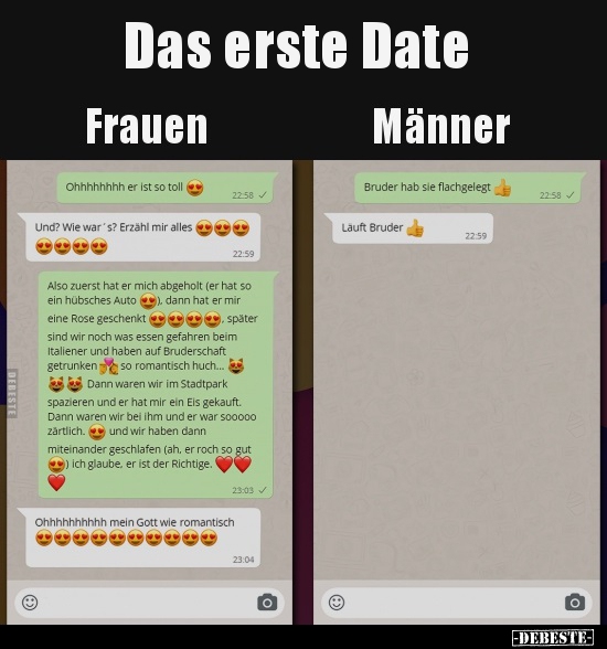 Das erste Date.. - Lustige Bilder | DEBESTE.de