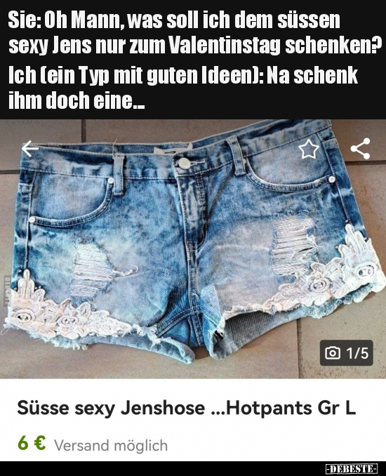 Sie: Oh Mann, was soll ich dem süssen s*exy Jens nur zum.. - Lustige Bilder | DEBESTE.de
