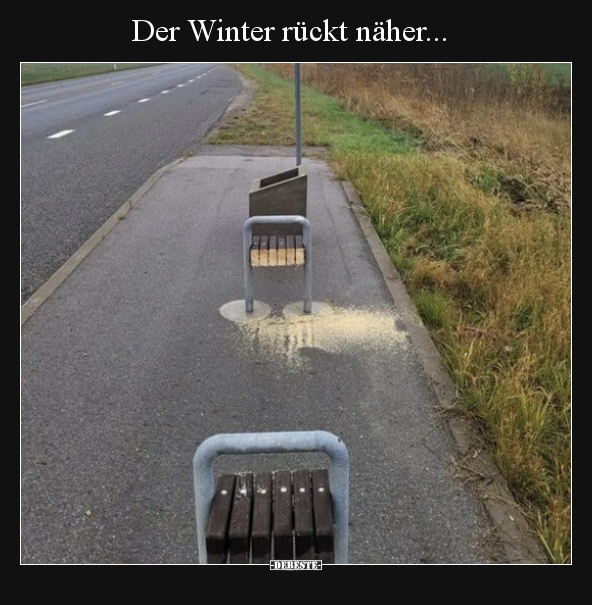Der Winter rückt näher... - Lustige Bilder | DEBESTE.de