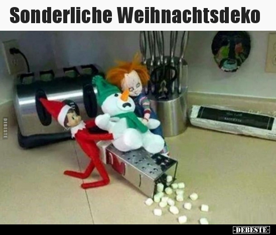 Sonderliche Weihnachtsdeko.. | Lustige Bilder, Sprüche, Witze, echt lustig