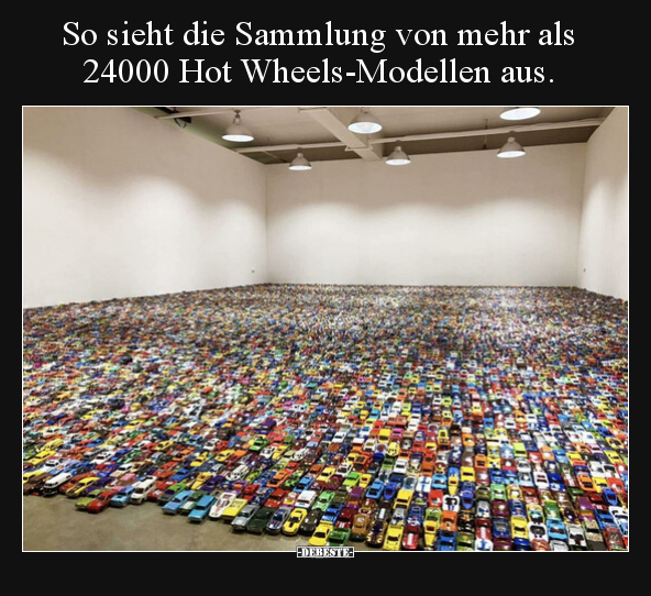So sieht die Sammlung von mehr als 24000 Hot.. - Lustige Bilder | DEBESTE.de