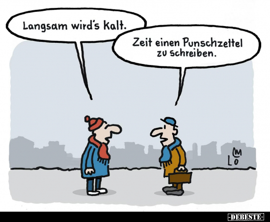 Langsam wird's kalt.. - Lustige Bilder | DEBESTE.de