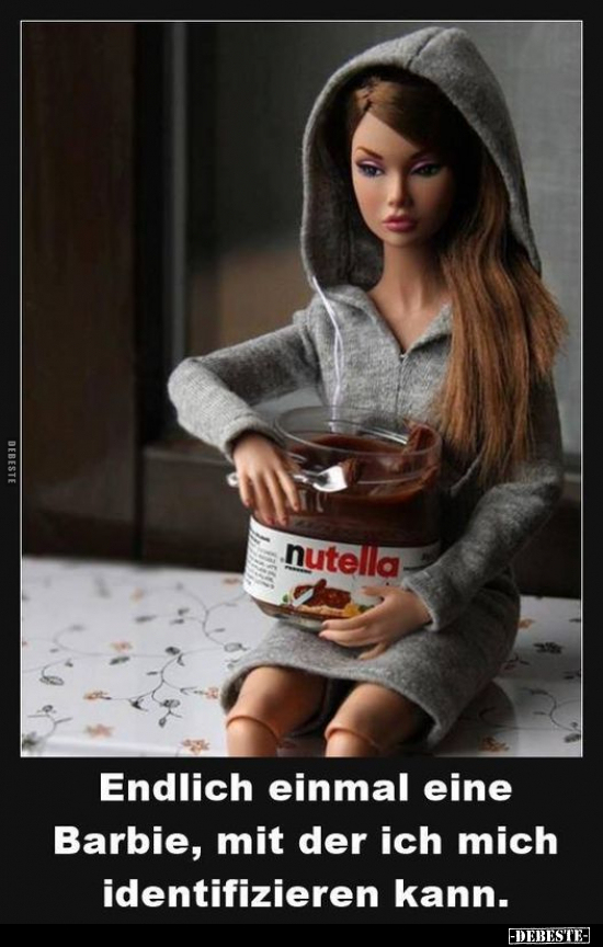 Endlich einmal eine Barbie, mit der ich mich identifizieren.. - Lustige Bilder | DEBESTE.de