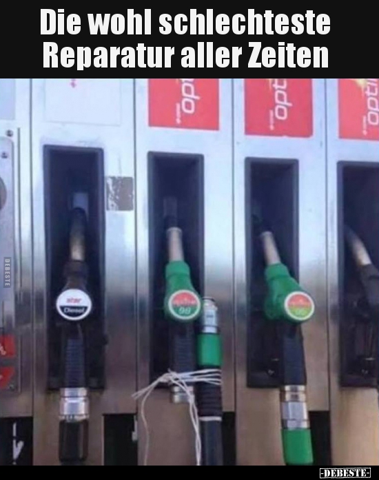 Die wohl schlechteste Reparatur aller Zeiten.. - Lustige Bilder | DEBESTE.de
