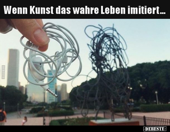 Wenn Kunst das wahre Leben imitiert... - Lustige Bilder | DEBESTE.de