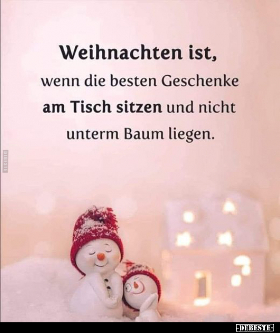 Weihnachten ist, wenn die besten Geschenke.. - Lustige Bilder | DEBESTE.de